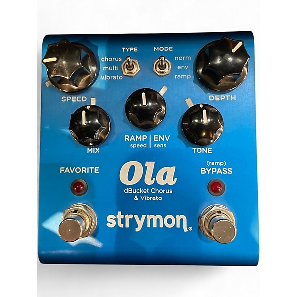 Used 2020s Strymon Ola dBucket Chorus and Vibrato Effect Pedal