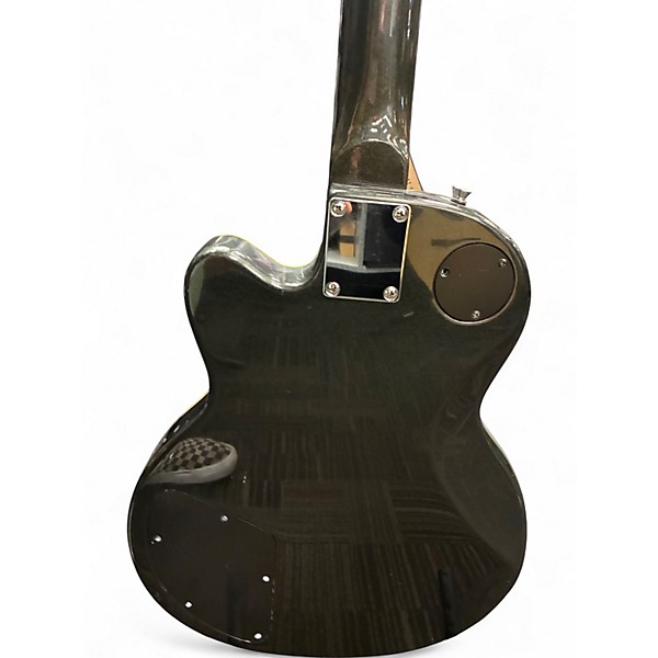 Used DeArmond M75 Metallic Gray Solid Body Electric Guitar