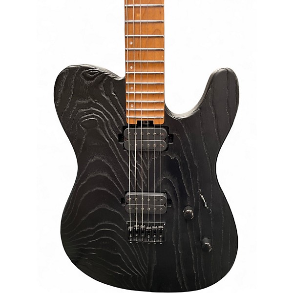 Used ESP LTD TE1000 Black Solid Body Electric Guitar