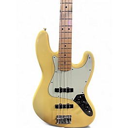 Used Fender Standard Jazz Bass Yellow Electric Bass Guitar