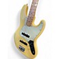 Used Fender Standard Jazz Bass Yellow Electric Bass Guitar