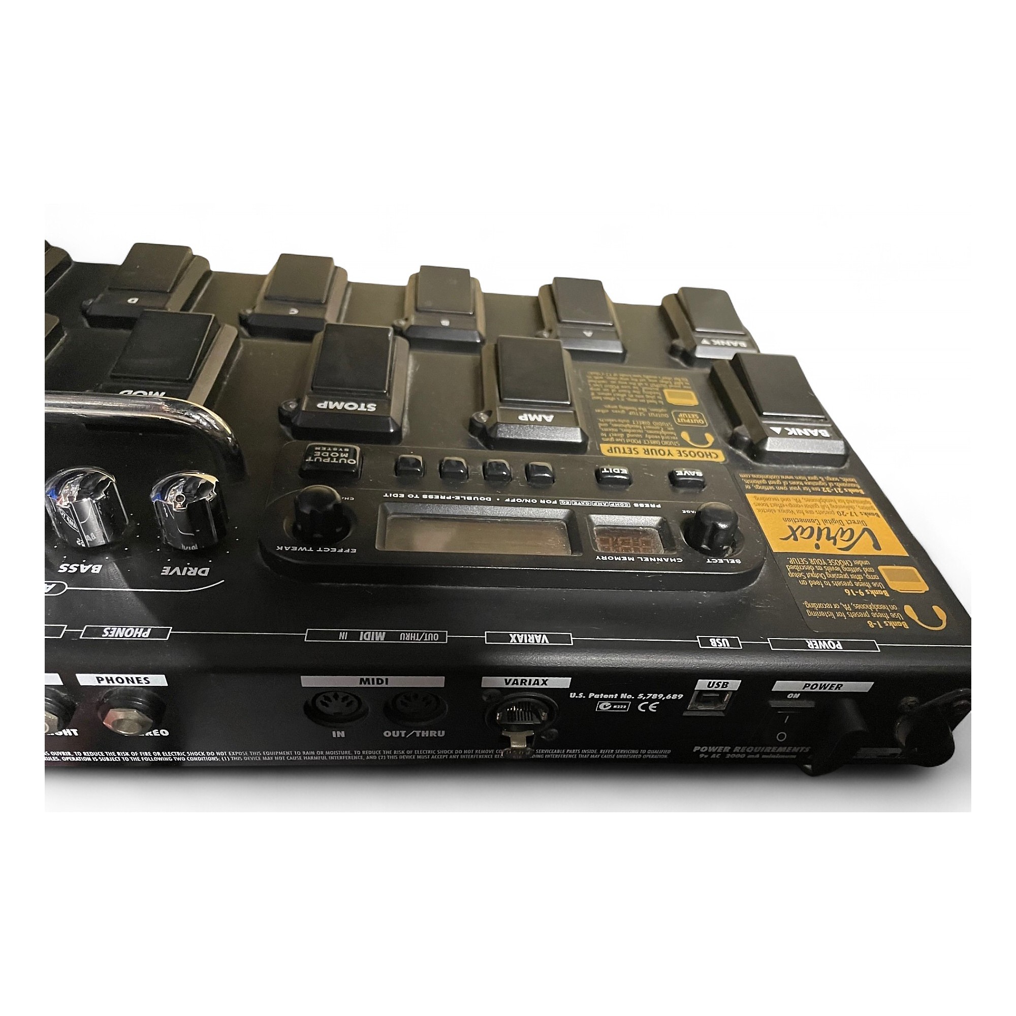 ベース LINE6 BASS POD XT LIVE AMP SIMLATOR Line 6 Bass POD xt Live Multi-Effect and Amp Modeler | Reverb