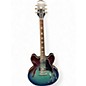 Used Epiphone Sheraton II Blue Burst Hollow Body Electric Guitar