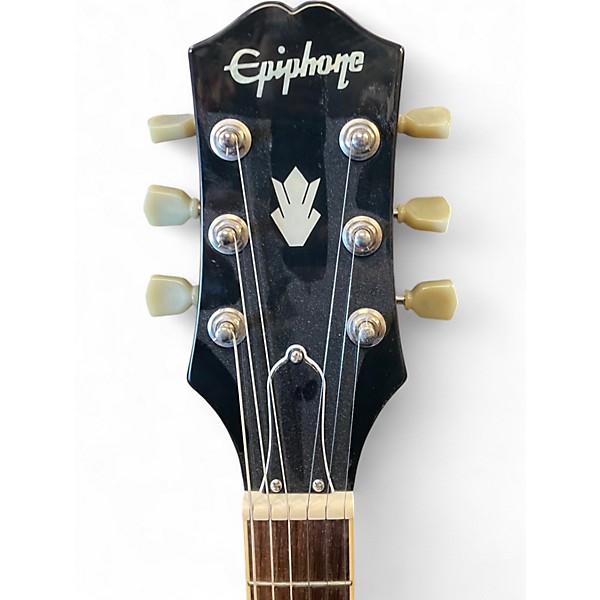 Used Epiphone Sheraton II Blue Burst Hollow Body Electric Guitar