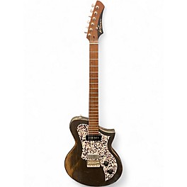 Used Kauer Guitars KORONA WORN BLACK Solid Body Electric Guitar