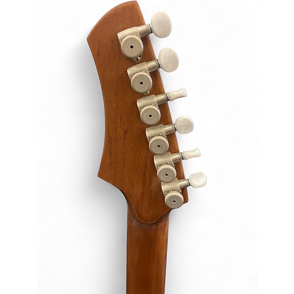 Used Kauer Guitars KORONA WORN BLACK Solid Body Electric Guitar