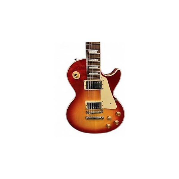 Used Gibson Les Paul Standard 1960S Neck 3 Color Sunburst Solid Body Electric Guitar