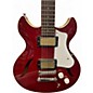 Used Harmony comet red Hollow Body Electric Guitar