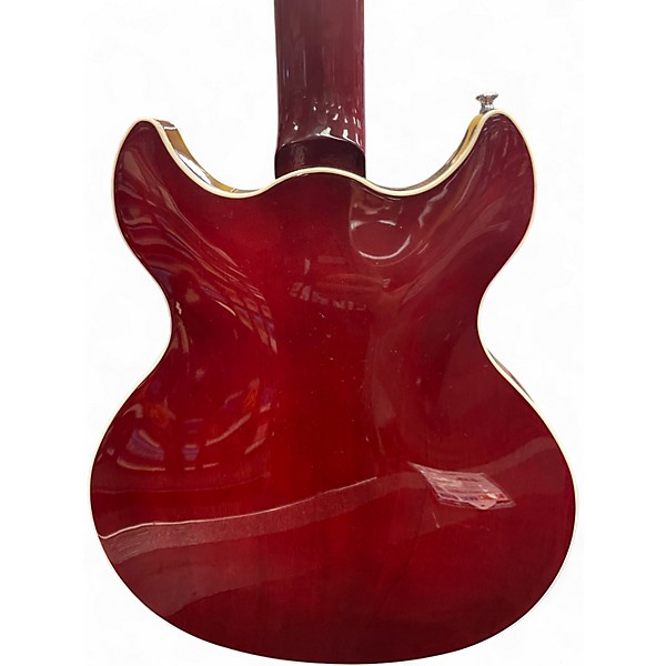 Used Harmony comet red Hollow Body Electric Guitar