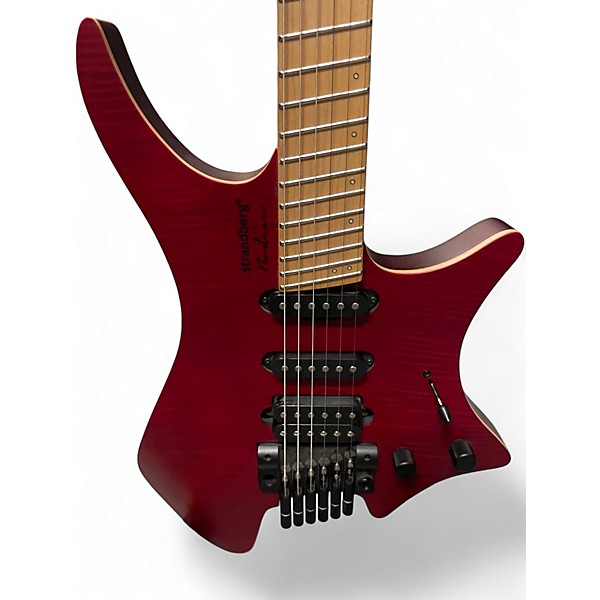 Used strandberg 6 string red Solid Body Electric Guitar
