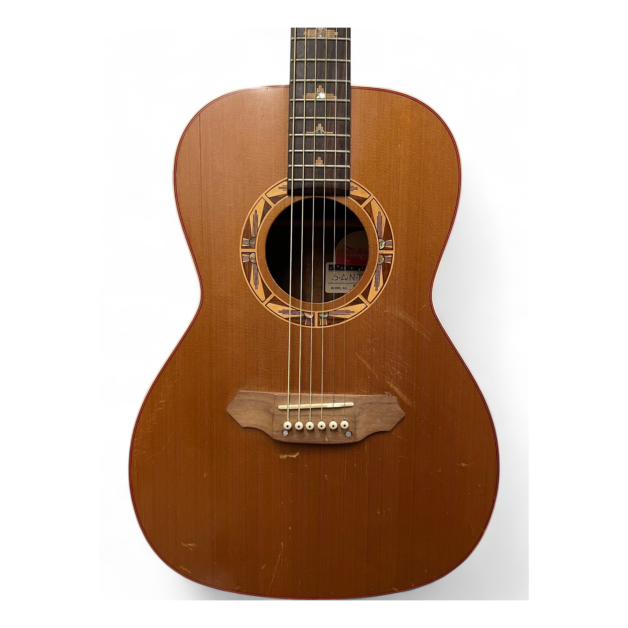 Used Takamine PSF95 Santa Fe Natural Acoustic Electric Guitar