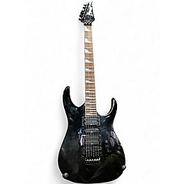 Used 2010s Ibanez RG370DX Black Solid Body Electric Guitar