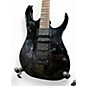 Used 2010s Ibanez RG370DX Black Solid Body Electric Guitar