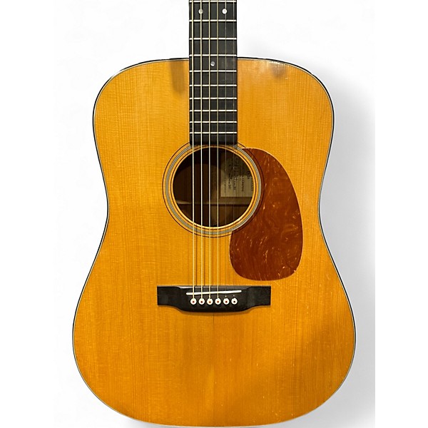 Used Martin D18V Vintage Series Natural Acoustic Guitar