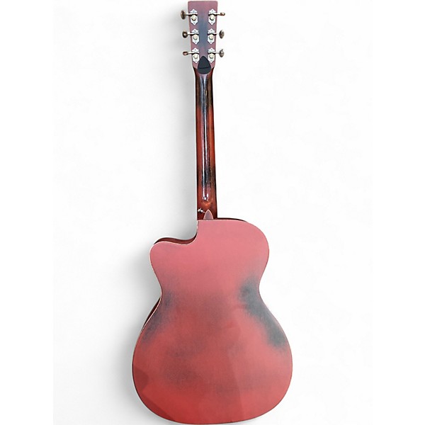 Used Martin ocm15me Faded Red Acoustic Electric Guitar
