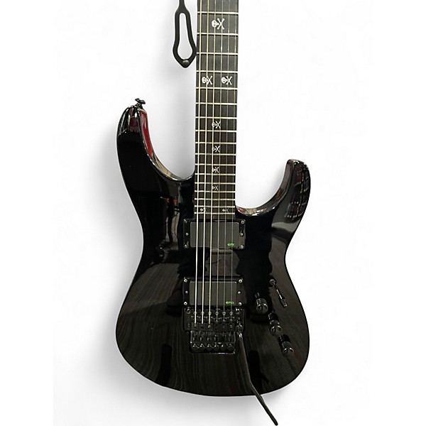 Used ESP KH602 Kirk Hammett Signature Black Solid Body Electric Guitar