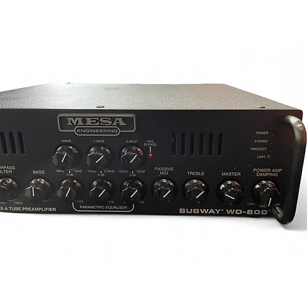 Used 2019 MESA/Boogie SUBWAY-WD-800 Tube Bass Amp Head