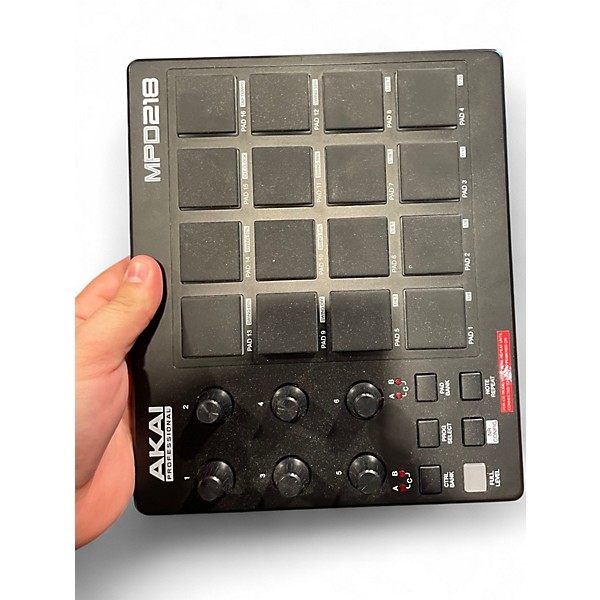 Used Akai Professional MPD218 MIDI Controller