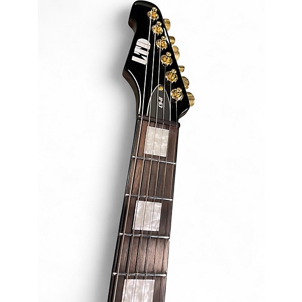 Used ESP ltd cs-II Natural Solid Body Electric Guitar