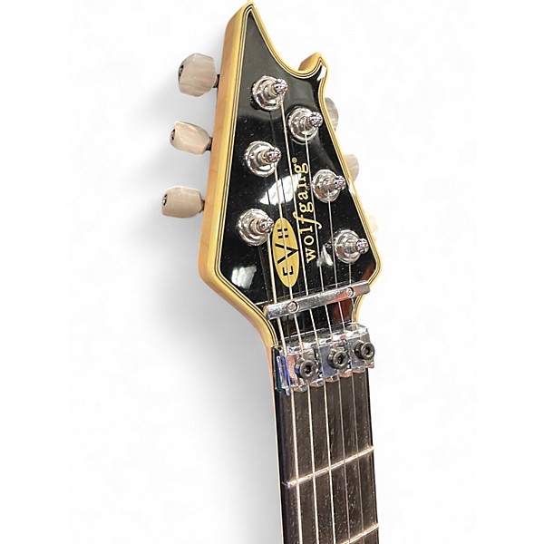 Used EVH Wolfgang MIJ Ivory Solid Body Electric Guitar