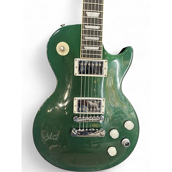Used Gibson Les Paul Robot Emerald Green Solid Body Electric Guitar