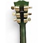 Used Gibson Les Paul Robot Emerald Green Solid Body Electric Guitar