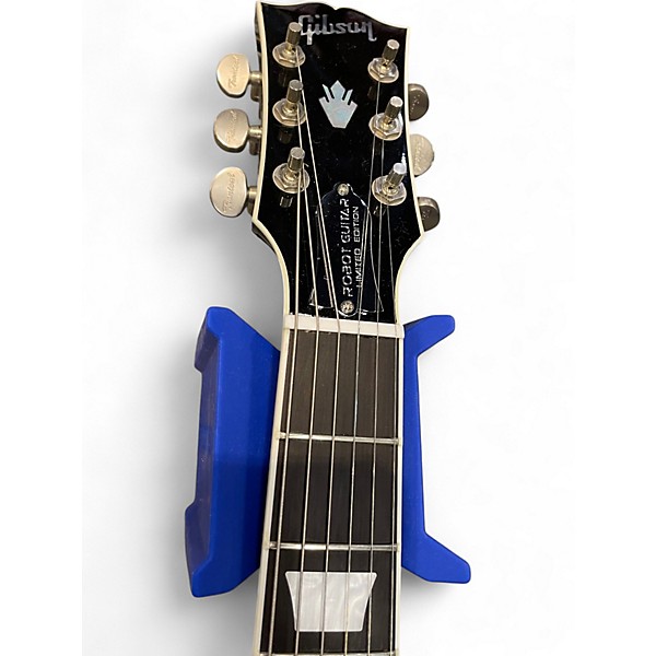 Used Gibson Les Paul Robot Limited Edition 1st Run Blue Burst Solid Body Electric Guitar