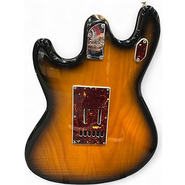 Used Ernie Ball Music Man Stingray 2 Tone Sunburst Solid Body Electric Guitar