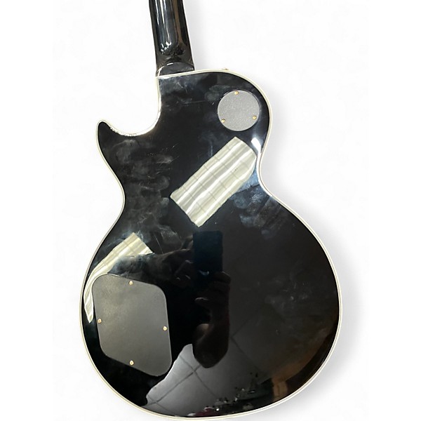 Used 2024 Epiphone Les Paul Custom Black Solid Body Electric Guitar