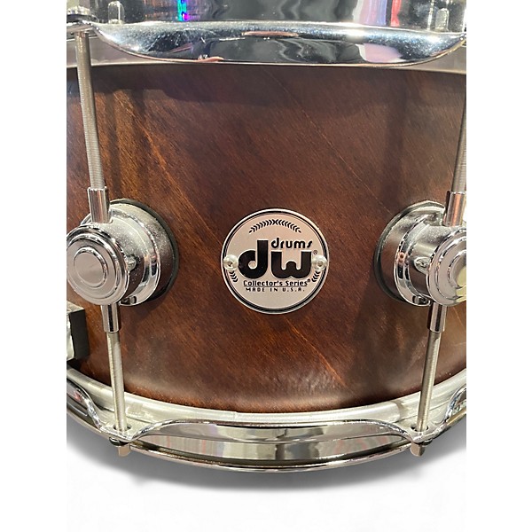 Used DW 7X13 Collector's Series Snare Brown Drum