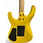 Used Jackson DK2 Dinky Yellow Solid Body Electric Guitar