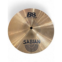 Used SABIAN 10in B8 Splash Cymbal