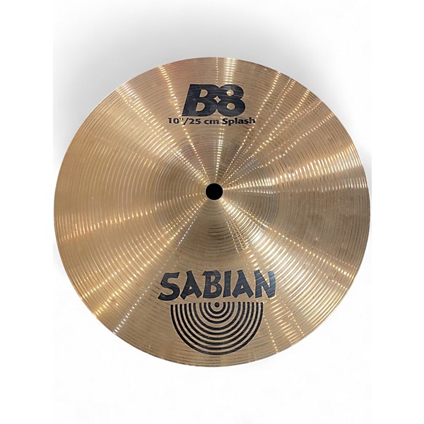 Used SABIAN 10in B8 Splash Cymbal