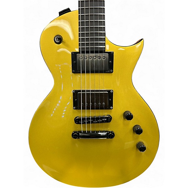 Used ESP LTD EC-2025 Metallic Gold Solid Body Electric Guitar