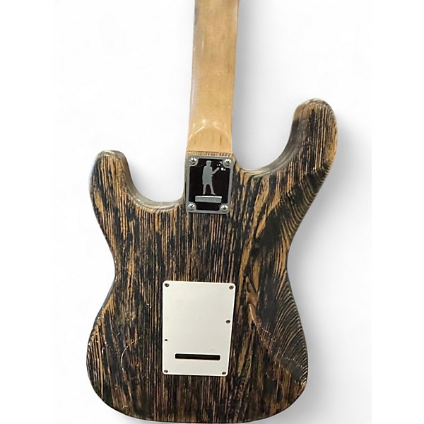 Used Earl Slick SL57 BLACK WOOD GRAIN  Solid Body Electric Guitar