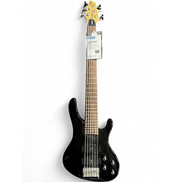 Used Washburn xb600 Black Electric Bass Guitar Black | Guitar Center