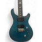 Used PRS SE Custom 24 Trans Blue Solid Body Electric Guitar thumbnail