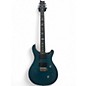 Used PRS SE Custom 24 Trans Blue Solid Body Electric Guitar