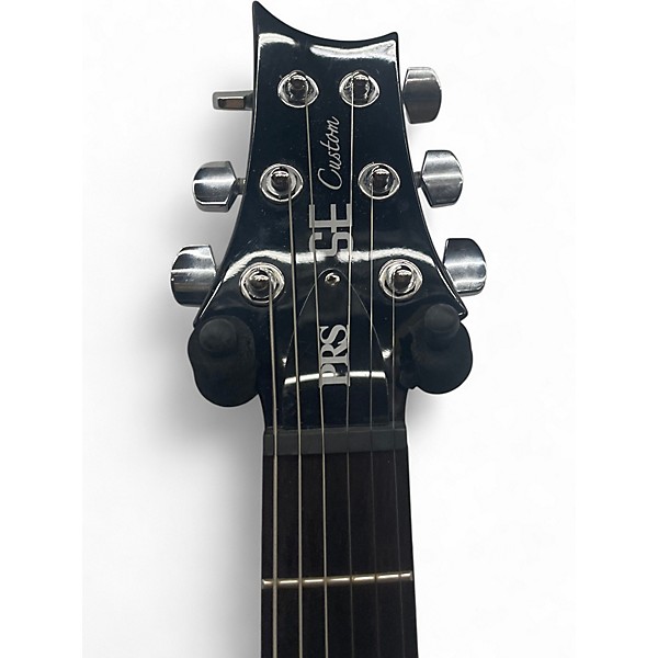 Used PRS SE Custom 24 Trans Blue Solid Body Electric Guitar