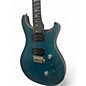 Used PRS SE Custom 24 Trans Blue Solid Body Electric Guitar