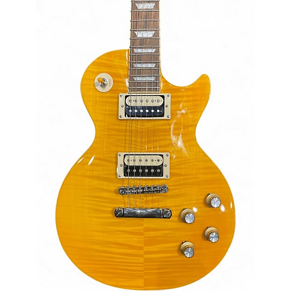 Used Epiphone Slash Signature Les Paul Classic Trans Orange Solid Body Electric Guitar