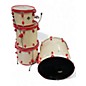 Used ddrum 4 Piece Diablo white Drum Kit thumbnail