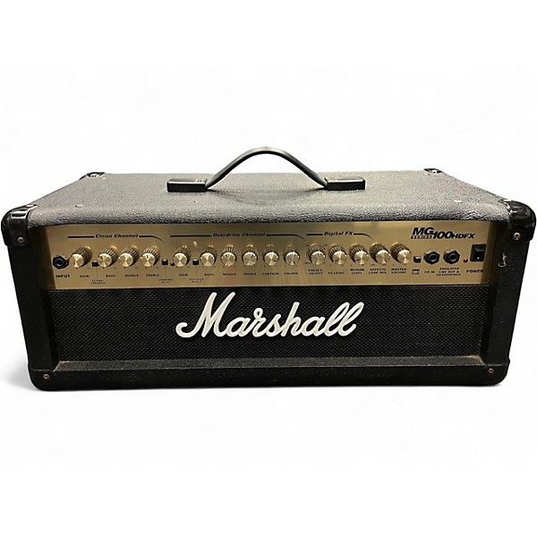 Used Marshall MG100HDFX 100W Solid State Guitar Amp Head