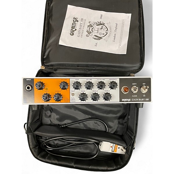 Used Orange Amplifiers GAIN BABY 100 Solid State Guitar Amp Head