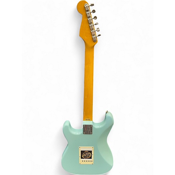 Used Fender MIJ 60s HERITAGE STRAT Daphne Blue Solid Body Electric Guitar