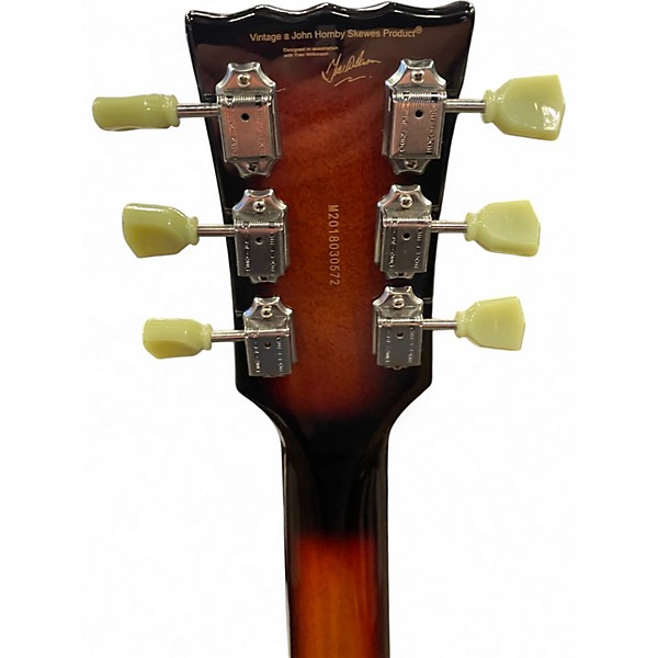 Used Vintage VSA500SB SUNBURST Hollow Body Electric Guitar