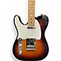 Used Fender Player Telecaster 3 Tone Sunburst Solid Body Electric Guitar
