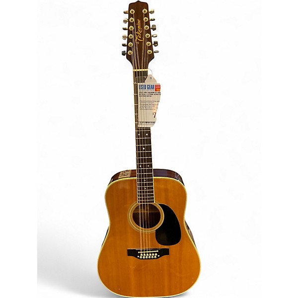 Used 1986 Takamine EF-400S Natural 12 String Acoustic Electric Guitar