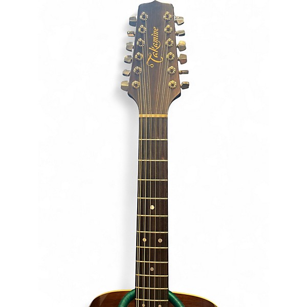 Used 1985 Takamine F400 Natural 12 String Acoustic Guitar