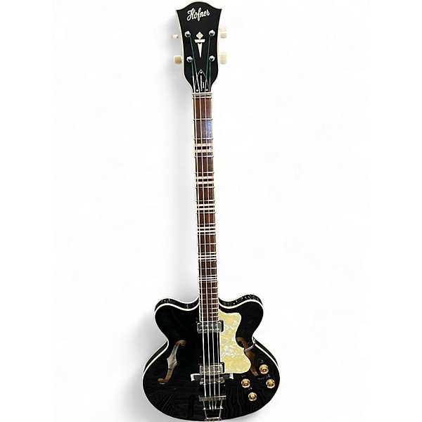 Used Hofner 500 7 Black Electric Bass Guitar
